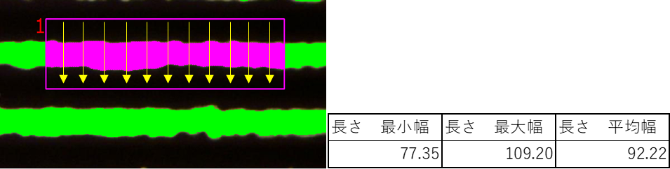 自動線幅計測