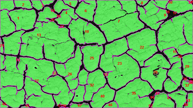 金属粒界の抽出 ～『WinROOF』【AI画像検出】～｜MiVLog（ミブログ）